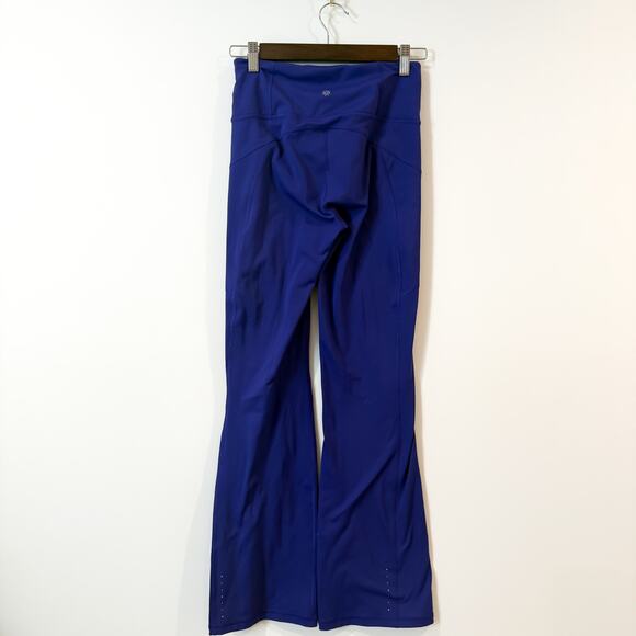 ATHETA Rainier Bootcut Pant Noble Blue S Fleece Lined Athletic Pants EUC - Picture 5 of 6